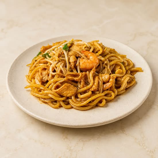 Shanghai Noodles (Nouilles de Shanghai)上海粗炒